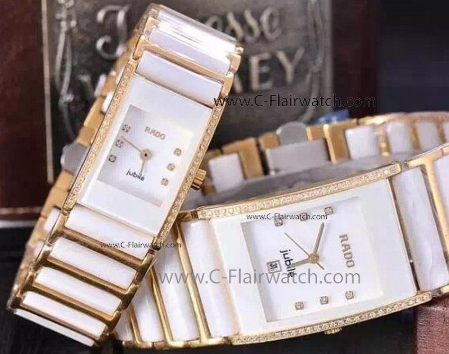 Fake Rado Jubile Integral / Rado White Ceramic Mens Watch